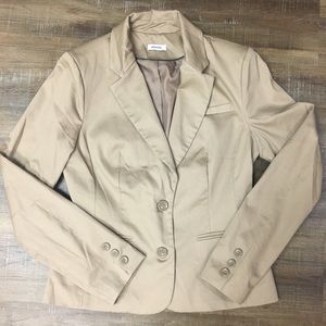 Pimkie (French) tan blazer jacket, NWOT, medium